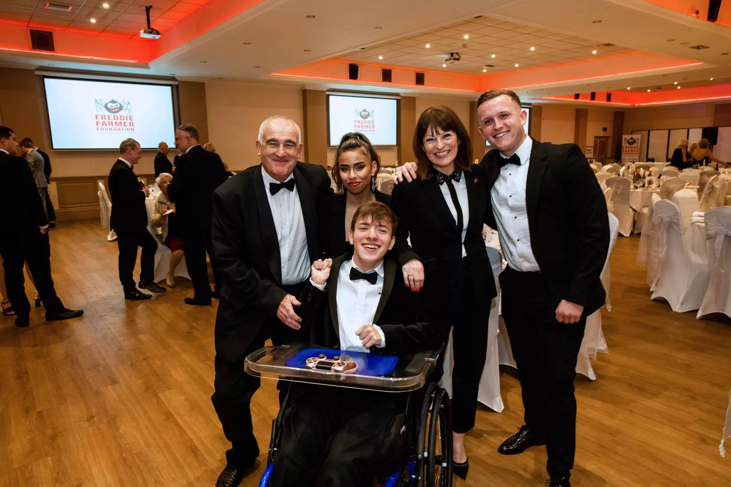 A charity ball has raised tens of thousands of pounds for the Freddie Farmer Physiotherapy Centre