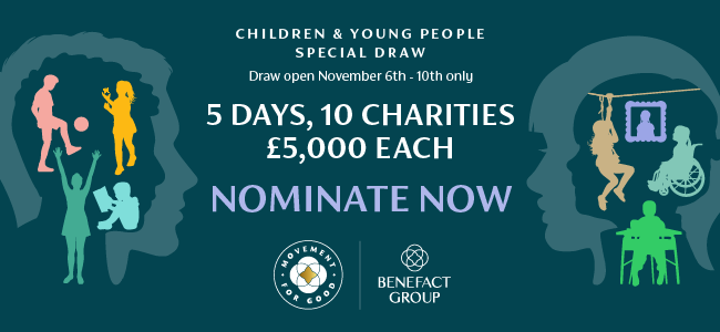 Nominate Freddie Farmer Foundation in Bromley, Kent for Movement For Good Awards, supporting disabled children